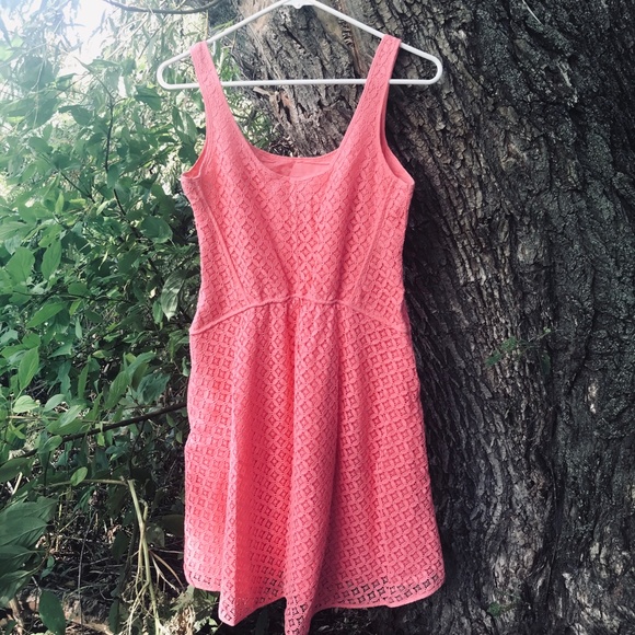 🔴Max Studio Lace Eyelet Dress - Picture 10 of 12